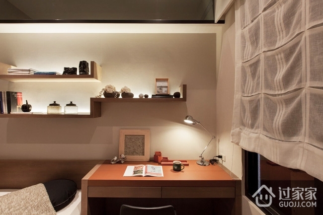 传统优雅日式风格欣赏客厅效果图