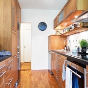54平简约一居室效果图厨房