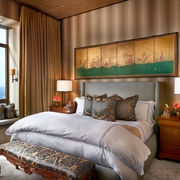 美式经典别墅设计欣赏卧室效果