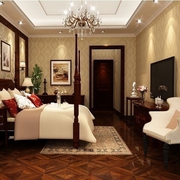 新古典风格住宅欣赏卧室设计