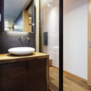 112平现代舒适空间欣赏洗手间设计