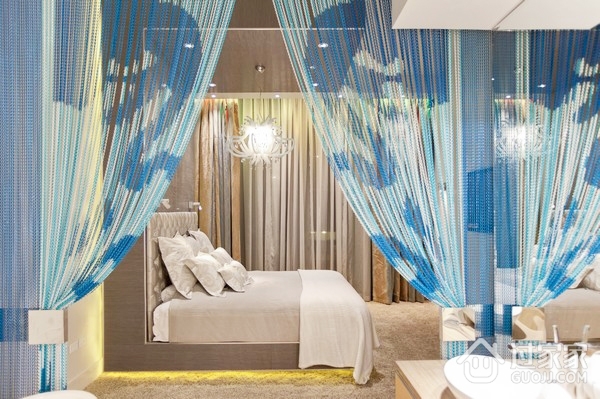 富有异国情调的现代设计欣赏卧室