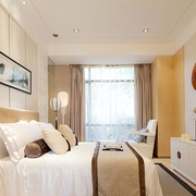新中式风格效果图欣赏卧室