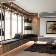 现代风格案例欣赏客厅陈设