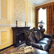 优雅欧式古典风情欣赏客厅效果