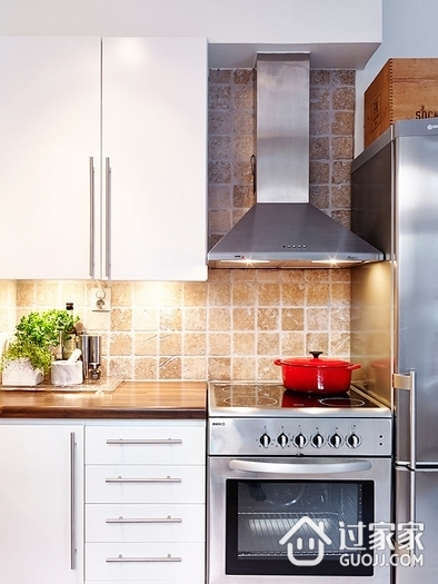 78平通透明亮北欧住宅欣赏厨房设计