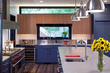 现代海景别墅效果图欣赏厨房设计