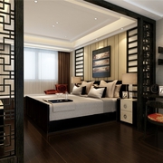 新中式风格大宅欣赏卧室