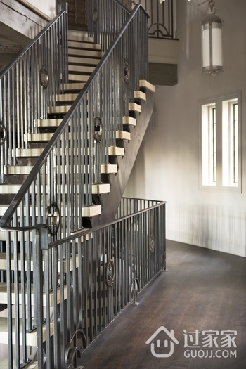 欧式风格效果套图欣赏楼梯间设计