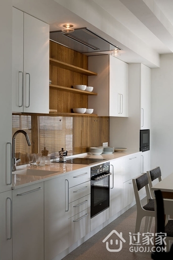 101平白色现代住宅欣赏厨房设计