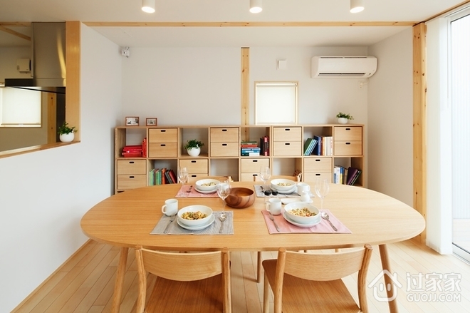 日式复式住宅欣赏餐厅设计