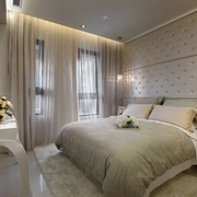 美式奢华空间效果图欣赏客厅卧室陈设
