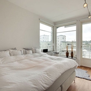 北欧灵感设计小两居欣赏卧室