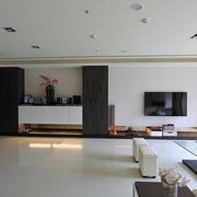 113平现代舒适三居欣赏客厅设计