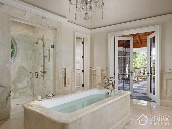 美式风格住宅套图浴室图片