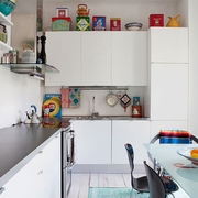 魅力彩色北欧住宅欣赏厨房设计