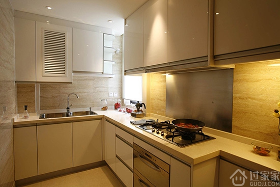 厨房各种设备的最佳间距是多少 案台吊柜壁柜的最佳高度