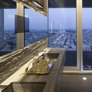 顶层现代样板房欣赏洗手间效果
