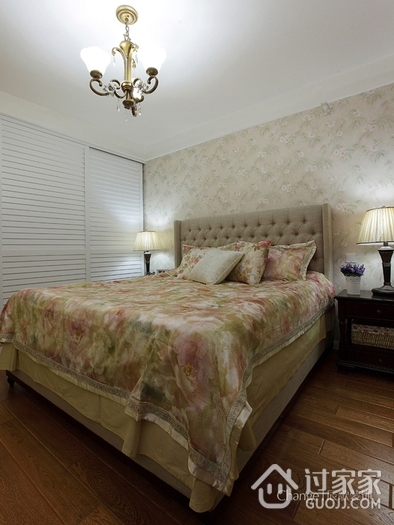 45平白色现代一居室欣赏卧室