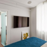 52平现代质感住宅欣赏卧室效果