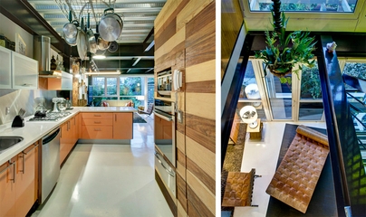 现代彩色丛林住宅欣赏厨房设计