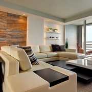 114平现代舒适住宅欣赏客厅陈设
