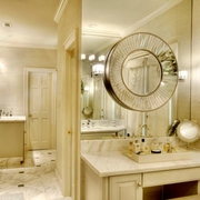 奢华欧式风格效果图洗手间
