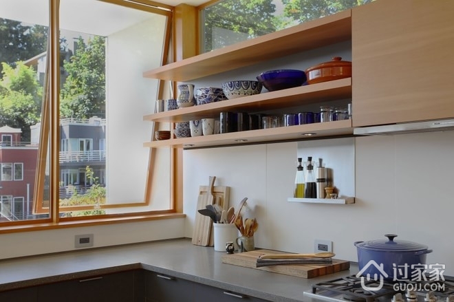 现代舒适240平别墅欣赏厨房设计