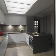 美式典雅设计住宅套图厨房