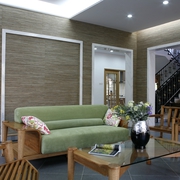 中式装修风格客厅沙发