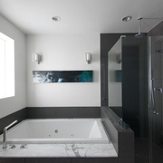 现代住宅效果套图浴缸