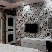欧式装饰效果卧室背景墙