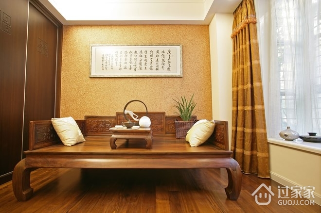 新中式儒雅住宅欣赏茶室
