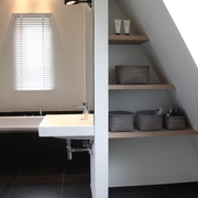 现代风格住宅效果图卧室洗手间