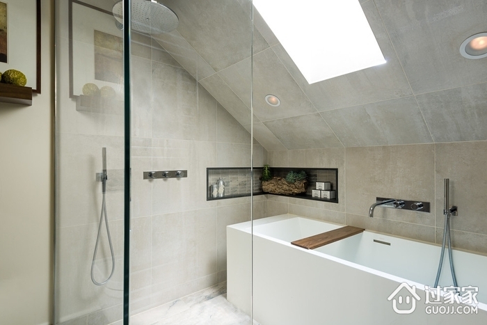 简约装饰设计住宅欣赏淋浴间效果