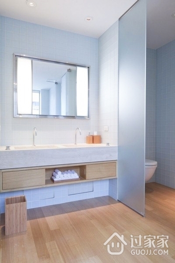 顶级奢华现代公寓欣赏洗手间