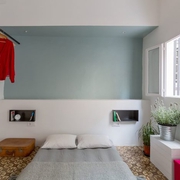 76平工业分住宅欣赏卧室设计