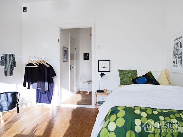 33平简约单身公寓欣赏卧室设计