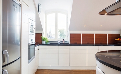 111平超强收纳北欧公寓欣赏厨房设计