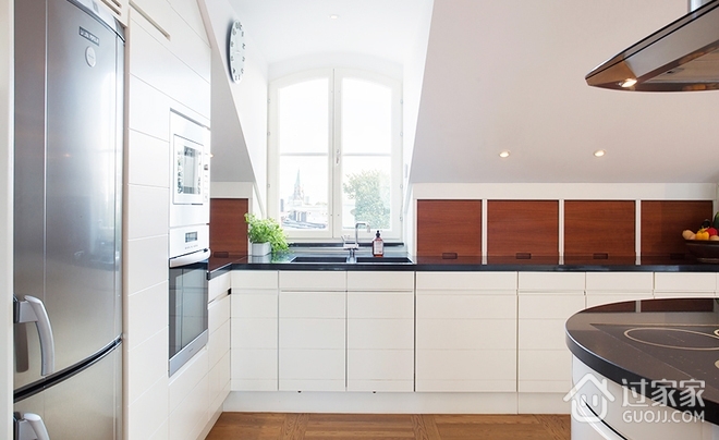 111平超强收纳北欧公寓欣赏厨房设计