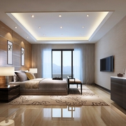 中式雅致大三居欣赏卧室设计