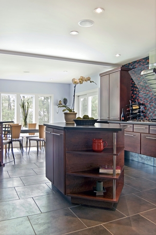 现代装饰设计住宅套图厨房吧台