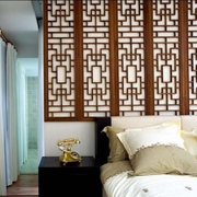 117平新中式风格样板欣赏卧室局部