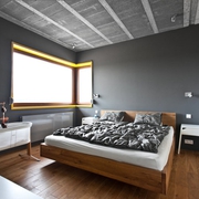 色彩鲜明现代住宅欣赏卧室效果