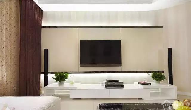 12款简约客厅电视背景墙装修效果图，百搭的设计！