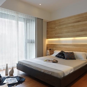 118平质感现代住宅欣赏卧室设计