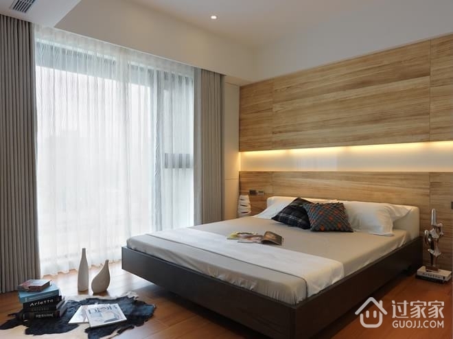 118平质感现代住宅欣赏卧室设计