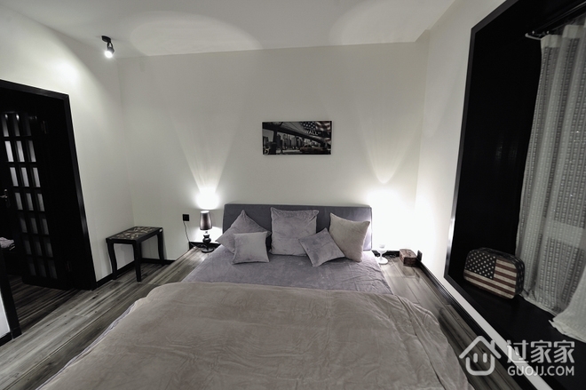 个性舒适现代三居室欣赏卧室设计