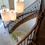 现代别墅设计装饰欣赏楼梯效果