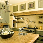 传统美式别墅欣赏厨房设计